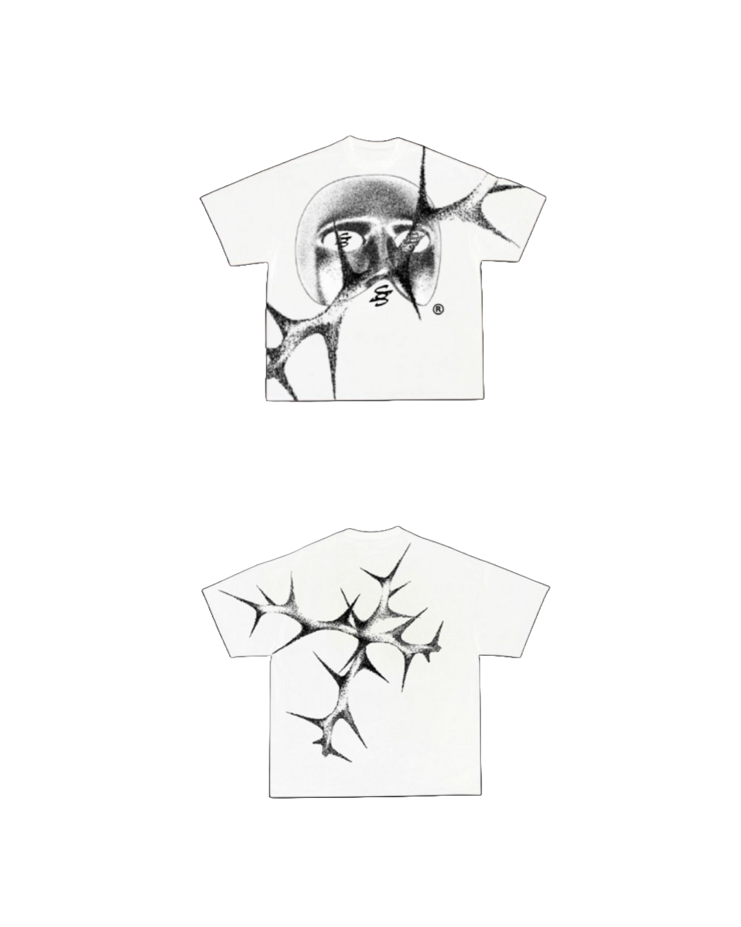 “Thorned Vision” Boxy Fit Tee – SOS® Edition